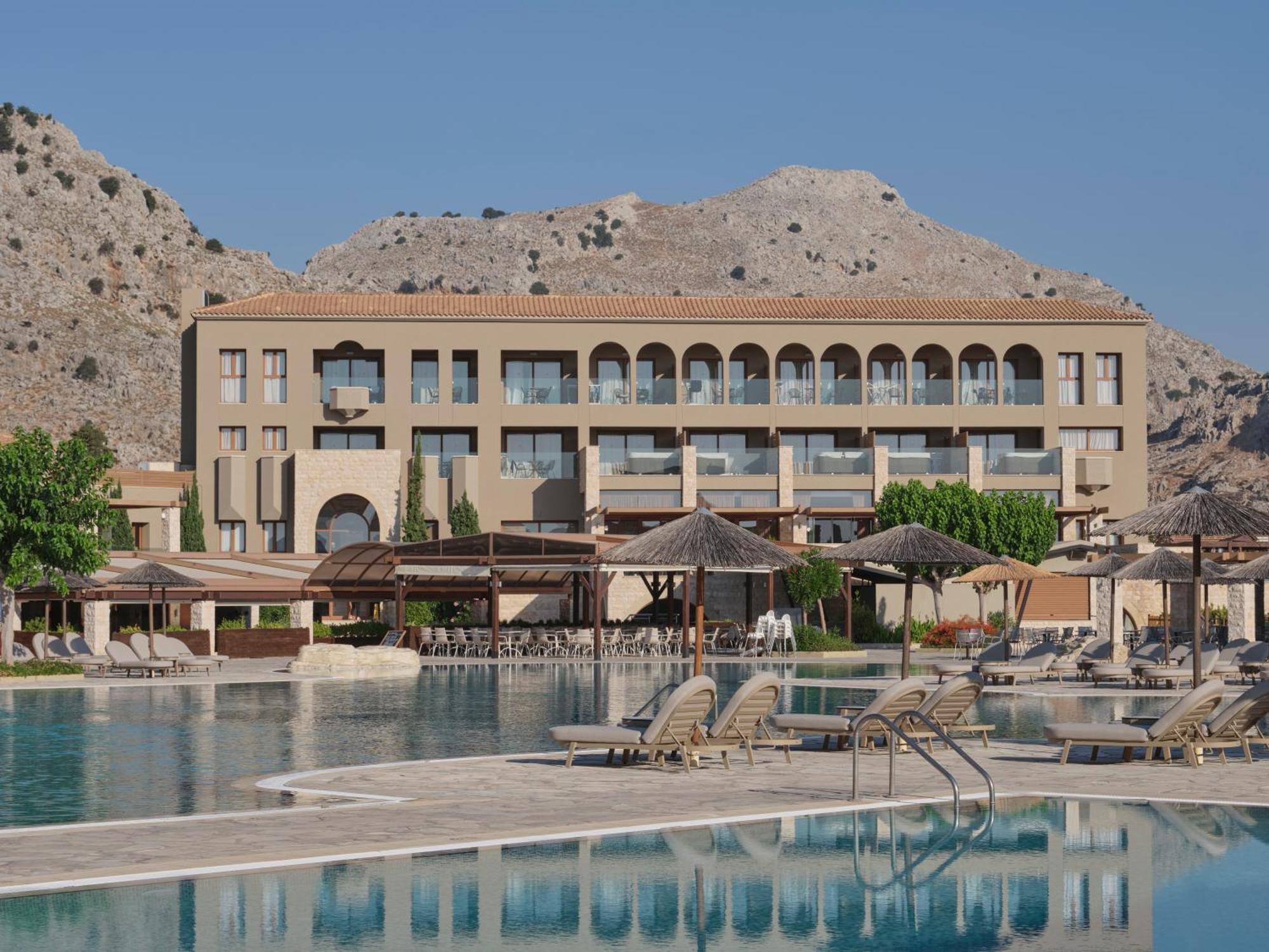 Atlantica Aegean Park Hotel Kolymbia Eksteriør billede